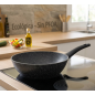LACOR Deep Non-Stick Frying Pan, Forged Aluminum, Ø 24 cm