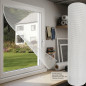 Tela de Mosquitera 120 x 300 cm | Malla Blanca para Ventana | Malla para Mosquitos Recortable | Antimosquitos 80 gr/m2