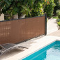 Tela de sombreamento 1x10 m | Ocultação e privacidade para seu terraço ou jardim | Tela de ocultação marrom 90 g/m² | Ocultação Tela de sombreamento 1x10 m | Ocultação e privacidade para seu terraço ou jardim | Tela de ocultação marrom 90 g/m² | Ocultação