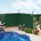 Shade Netting 2x50m | Screening and Privacy for your Terrace or Garden | Green Privacy Netting 90g/m2 | 90% Shade