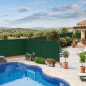 Rete ombreggiante 2x10 m | Schermatura e privacy per la tua terrazza o giardino | Rete verde per la privacy 90 g/m2 | 90% di omb Rete ombreggiante 2x10 m | Schermatura e privacy per la tua terrazza o giardino | Rete verde per la privacy 90 g/m2 | 90% di omb