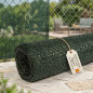 Rete ombreggiante verde scuro 1,5 x 50 m, occultamento 75%.