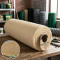 Concealment shading mesh 1 x 50 meters, beige, 95% concealment for gardens, terraces and plot delimitation