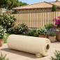 Brise Vue Occultant 2 x 10 mètres beige | Filet d'ombrage Jardin Balcon Rambardes Terrasse Paravent Clôture | Dissimulation 95%