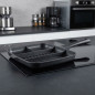 Grelha antiaderente Titanium Pro 4 em 1 | Alumínio | 32 x 26 cm | Grelha multiuso | Lacor