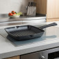 Poêle à griller antiadhésive Titanium Pro | Aluminium | 28 x 28 cm | Poêle à griller carrée antiadhésive | Lacor Poêle à griller antiadhésive Titanium Pro | Aluminium | 28 x 28 cm | Poêle à griller carrée antiadhésive | Lacor