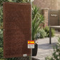 Malla de Sombreo 2x10 m | Ocultación y Privacidad para Terraza o Jardin | Malla de Ocultación Marrón 160 g/m2 | Ocultación 100%