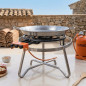 Paellero Stove LACOR Gas Butane 20-40-60 cm, 3 burners for paella pans 28 to 80 cm