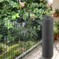 Red de Plástico para Balcones y Terrazas 1 x 25 m | Malla de Plastico gris | Cuadros 1 cm | Malla Plastica Cuadrada
