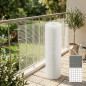 Red de Plástico para Balcones y Terrazas 1 x 25 m | Malla de Plastico blanco | Cuadros 1 cm | Malla Plastica Cuadrada