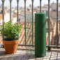 Rete in plastica quadrata per terrazze, balconi o recinzioni 1x1 cm, verde, 1 x 5 m