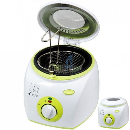 Friteuse électrique 2 litres 1300W Thulos - Thermostat réglable