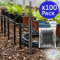Set di 100 Palo per irrigazione a goccia da 2,6 l/ora