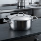 Faitout avec couvercle inox professionnel, Capacité 9 L, Ø 32 cm, Lacor