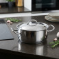  LACOR saucepan with professional stainless steel lid, Capacity 3.5 L, Ø 24 cm