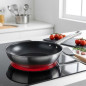 Sartén Lacor Foodie Ø28 x 6,5 cm | Acero inoxidable | Sartén de cocina | Utensilios de cocina