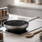 Frigideira Lacor Foodie, Ø24 x 6 cm | Aço inoxidável | Panela para cozinhar | Utensílios de cozinha