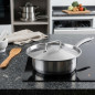Tapa para sartenes y batería de cocina Lacor 20 cm | Acero inoxidable | Utensilios de cocina | Tapa de cocina Tapa para sartenes y batería de cocina Lacor 20 cm | Acero inoxidable | Utensilios de cocina | Tapa de cocina