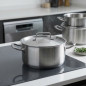 Couvercle pour casseroles et ustensiles de cuisine Lacor en acier inoxydable, 20 cm