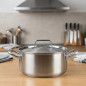 Tampa para panelas e utensílios de cozinha Lacor 20 cm | Aço inoxidável | Utensílios de cozinha | Tampa para fogão