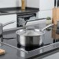 Tampa para panelas e utensílios de cozinha Lacor 16 cm | Aço inoxidável | Utensílios de cozinha | Tampa para cozinhar