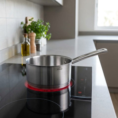 Casserole Inox droite Lacor, Capacité 2 Litres, 18 cm