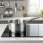 Casseruola dritta in acciaio inox LACOR, Capacità 2 Litri, 18 cm