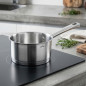  Straight stainless steel saucepan LACOR, Capacity 1.5 Liter, 16 cm