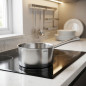 Cazo recto acero inoxidable Lacor | Capacidad 1 Litro | 14 cm | Cazos inox | Utensilios de cocina