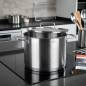 LACOR stainless pot with lid, Capacity 10 Litres, 28 cm