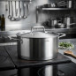 Pentola inox con coperchio LACOR, capacità 1,5 litri, 16 cm