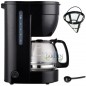 Macchina da caffè a filtro elettrica, 0,75 L (6 tazze), macchina per caffè, sistema antigoccia, porta filtro girevole Macchina da caffè a filtro elettrica, 0,75 L (6 tazze), macchina per caffè, sistema antigoccia, porta filtro girevole