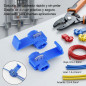 10 Stück Kabelverbinder, Crimp-Verbindungsterminals für Elektroinstallationen, Schnellverbindungsstecker