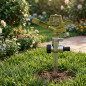 Arroseur d'irrigation en laiton, zinc ajustable | Arroseur à impact 1/2'' + Support | Arroseur de jardin Arroseur d'irrigation en laiton, zinc ajustable | Arroseur à impact 1/2'' + Support | Arroseur de jardin