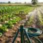 Irrigatori regolabili da 1/2'' in ottone e zinco. Portata 7-12,5 m. Portata da 9 a 20 litri/minuto
