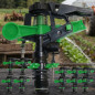 Pack 10 Aspersor de Riego Agricola 1/2'' | Aspersores de riego cesped de 6 a 12 m | Aspersor sectorial para Jardin y Agricultura