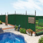 Rete ombreggiante 2x10 m | Schermatura e privacy per la tua terrazza o giardino | Rete verde per la privacy 90 g/m2 | 90% di omb Rete ombreggiante 2x10 m | Schermatura e privacy per la tua terrazza o giardino | Rete verde per la privacy 90 g/m2 | 90% di omb