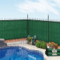 Rete ombreggiante 2x10 m | Schermatura e privacy per la tua terrazza o giardino | Rete verde per la privacy 90 g/m2 | 90% di omb Rete ombreggiante 2x10 m | Schermatura e privacy per la tua terrazza o giardino | Rete verde per la privacy 90 g/m2 | 90% di omb