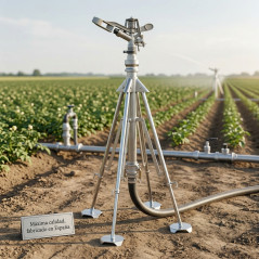 Stativ 3'', Bewässerungssprinkler mit großer Reichweite und einstellbare Höhe