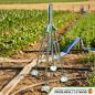 Trípode Metal 2 1/2'' Macho | Aspersores de Riego Gran Alcance y Altura Regulable