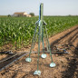 3" Male Metal Tripod | Long Range and Height Adjustable Irrigation Sprinklers