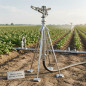 Metal Tripod 1 1/2'' Male | Long Range and Height Adjustable Irrigation Sprinklers
