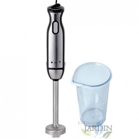  Stabmixer 1000 W, 2 Geschwindigkeiten + Glas