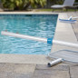 Aluminum Telescopic Pool Pole 2-4 m | Compatible with Leaf Skimmers, Pool Cleaners and Brushes | Wing Nut Attachment