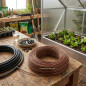 Flexible irrigation microtube 4x6 mm brown, 50 meters