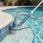 Pool Corner Brush with Suction | Complete Cleaning of Hard-to-Reach Corners and Edges | Durable Design