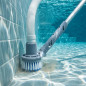 Pool Corner Brush with Suction | Complete Cleaning of Hard-to-Reach Corners and Edges | Durable Design
