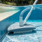Limpiafondos Triangular Clip-Palomillas Shark | Eficiente y Cómodo para Piscinas