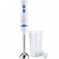 400 W Stabmixer aus Edelstahl mit 2 Geschwindigkeiten + Messbecher 400 W Stabmixer aus Edelstahl mit 2 Geschwindigkeiten + Messbecher