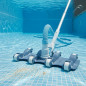 Nettoyeur de piscine flexible | Idéal pour le sable et les petites particules | Nettoyage précis du fond et grande flexibilité